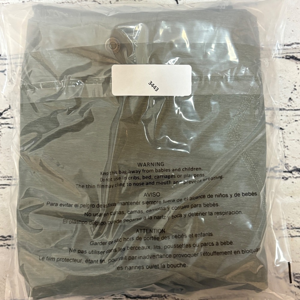 Eddie Bauer Travex Womens 6 Cargo Capri Pants Olive Green Ruched Hiking Outdoor - Picture 9 of 9